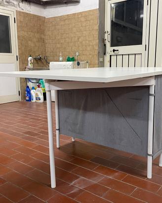 Tavolo Salvaspazio KALLHÄLL/TERJE Ikea + 4 sedie