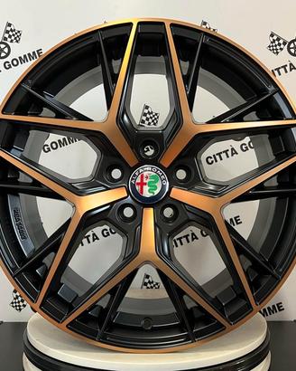 CERCHI IN LEGA ALFA GIULIETTA STELVIO GIULIA DA 18