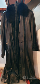 Cappotto vintage con pelliccia 42/44