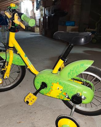 bici con rotelle 