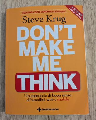 Libro Don't make me think - Terza edizione 