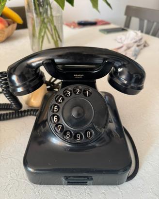 Telefono vintage a disco Siemens Milano – anni ‘60
