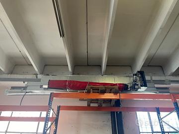 Porta motorizzata cella frigo