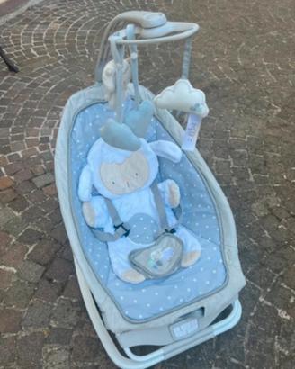 Sdraietta con vibrazione e musica