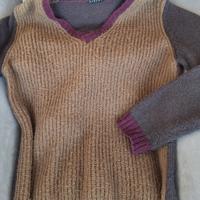 Maglione lana uomo marron Sisley