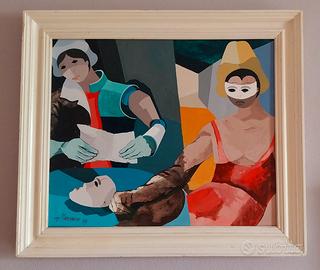quadro maranghi olio su tela