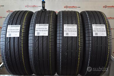4 pneumatici bridgestone 215/60 r16 95v tu12238