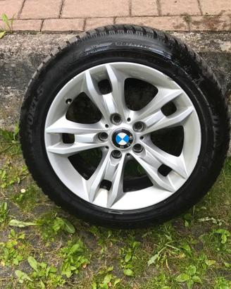 4x Cerchi in lega originali BMW da 17" con pneumat