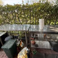 Tavoli da lavoro in acciaio