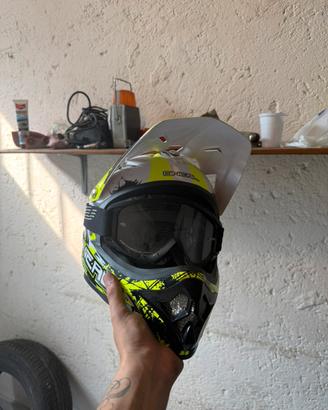 Casco bici cross