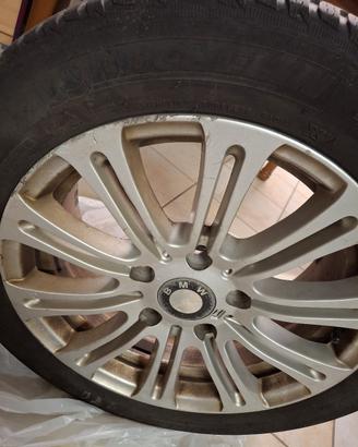 Gomme invernali con cerchi in lega x BMW serie 1 