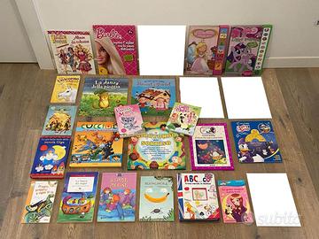 Blocco 21 Libri Bambine 4/8 anni