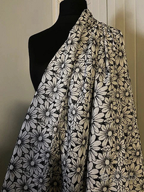 meraviglioso tessuto cotone 100% bianco