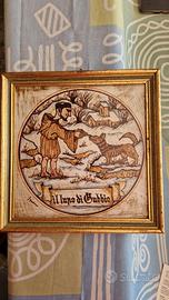 Maiolica Lupo di Gubbio - Maestro Bruno Mariani