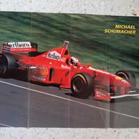 Poster Ferrari F1 F300 Michael Schumacher