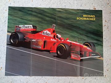 Poster Ferrari F1 F300 Michael Schumacher