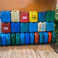 18 Taniche 20 litri vintage anni 70-80