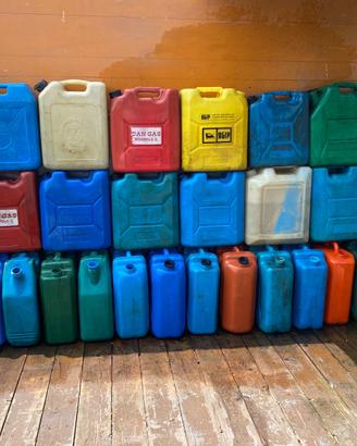 18 Taniche 20 litri vintage anni 70-80