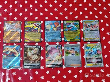 lotto carte Pokemon rare