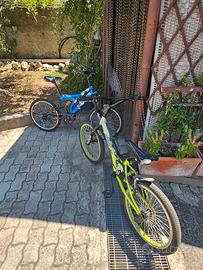 2 bici piccole