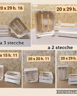 Cassette di legno "mini"