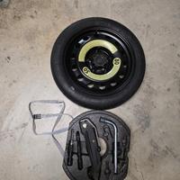 ruotino di scorta 5x112 originale volkswagen golf 