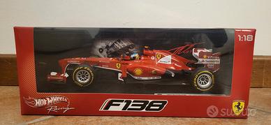 Ferrari 138 Alonso 2013 Hot Wheels 1 18