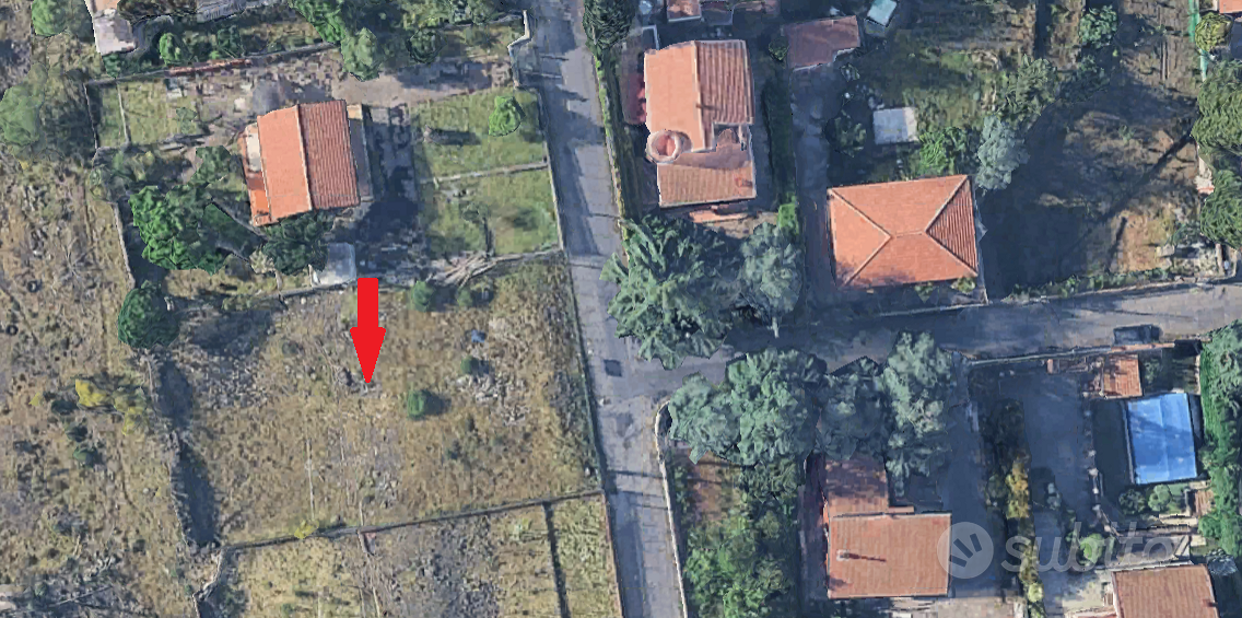 1100 MQ Terreno Edificabile A Pedara - Vista 3