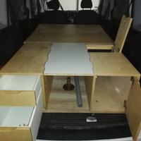 Kit camper per doblò e minivan simili