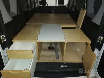 Kit camper per doblò e minivan simili