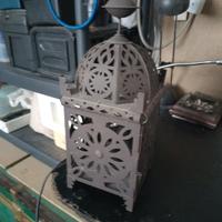 lampada a lanterna stile orientale 