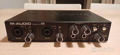Scheda audio firewire m-audio Profire 610