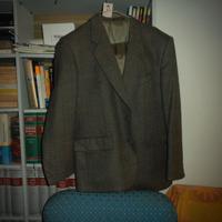 giacca uomo lana marrone