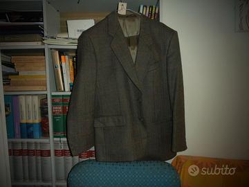 giacca uomo lana marrone