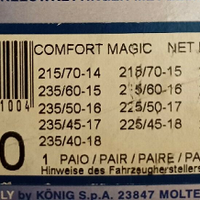 Catene auto Konig 100 nuove