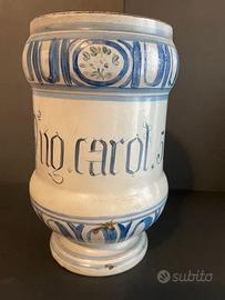 Vaso da Farmacia del XVIII secolo.