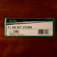 Set dies ricarica .270 Winchester RCBS/Lee
