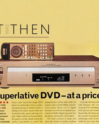 Sony DVP-S7700 top cd dvd player