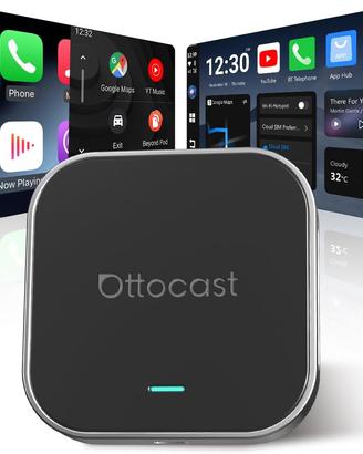 OTTOCAST E2 CarPlay e Android Wireless (Nuovo)