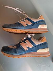 New Balance 574 n. 39 Blu/Rosa