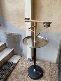 Trespolo per pappagallo