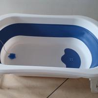 Vaschetta per bagnetto pieghevole