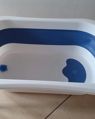 Vaschetta per bagnetto pieghevole