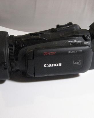 Telecamera Canon Legria HF G70 4K usata poco