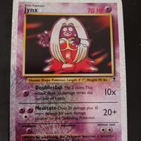 Pokémon jynx 2 reverse holo legendary 