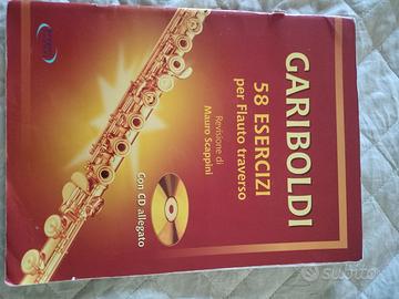 Gariboldi 58 esercizi per flauto traverso con cd