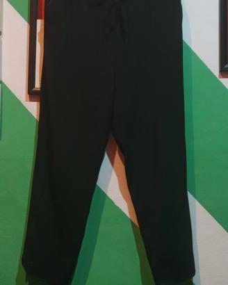Pantaloni neri Zara trf Collection jogger/paperbag