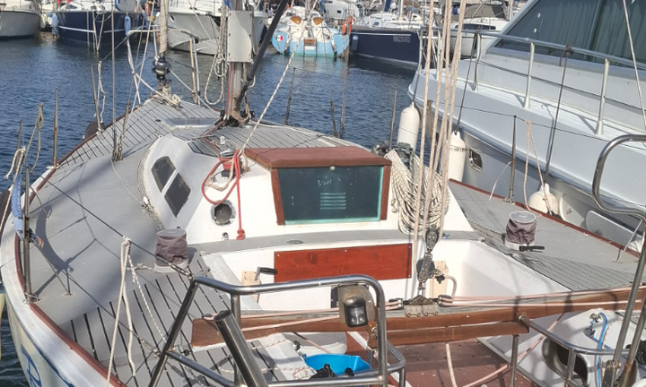 Barca a vela 10 mt natante