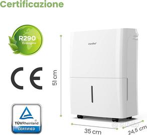 DEUMIDIFICATORE COMFEE 20 LITRI WiFi