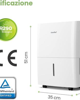 DEUMIDIFICATORE COMFEE 20 LITRI WiFi